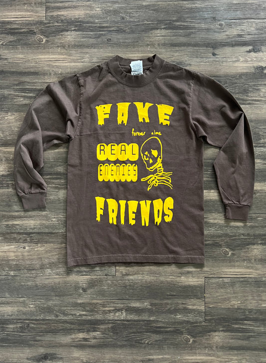 Long Sleeve Fake Friends Real Enemies